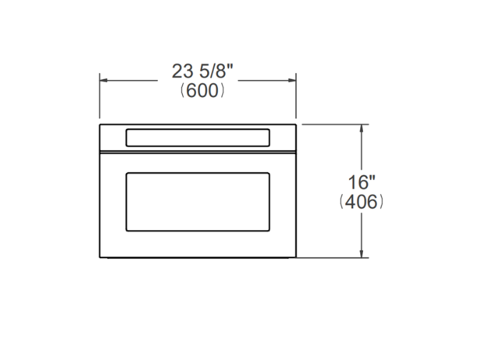 24 Microwave Drawer | Bertazzoni