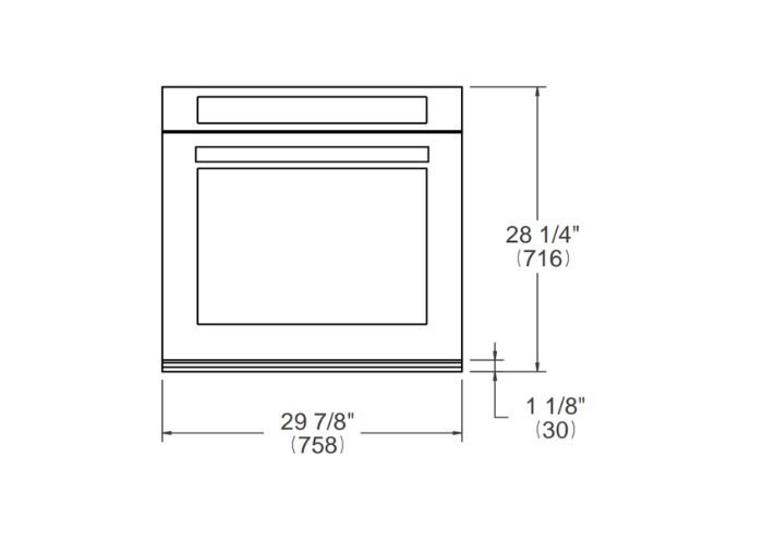 30 inch Electric Oven with Self-Clean | Bertazzoni