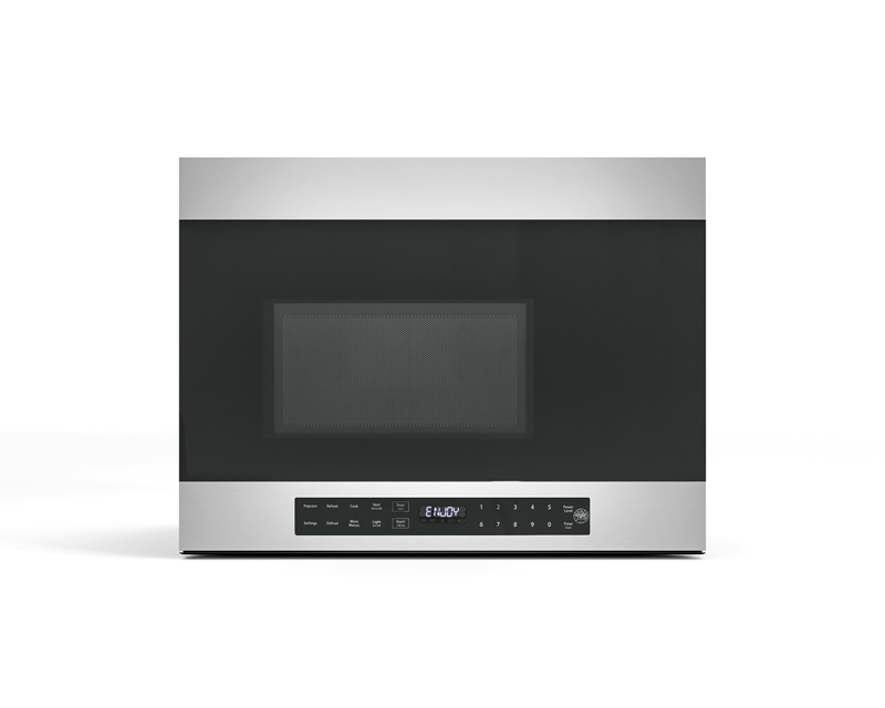24 Over The Range Microwave Oven 300 CFM | Bertazzoni - Stainless Steel