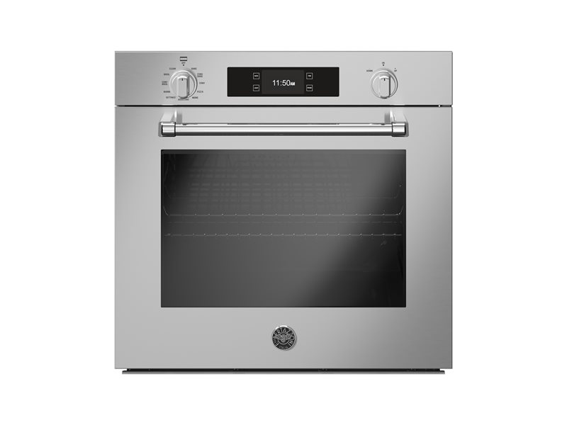 30 Electric Convection Oven Self-Clean with Assistant | Bertazzoni - Stainless Steel