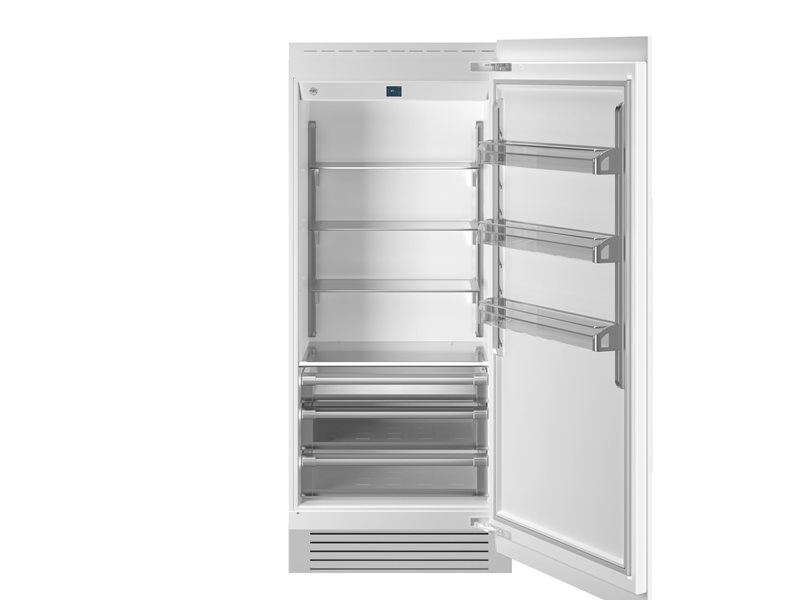 36 Built-in Refrigerator Column Panel Ready | Bertazzoni - Panel Ready