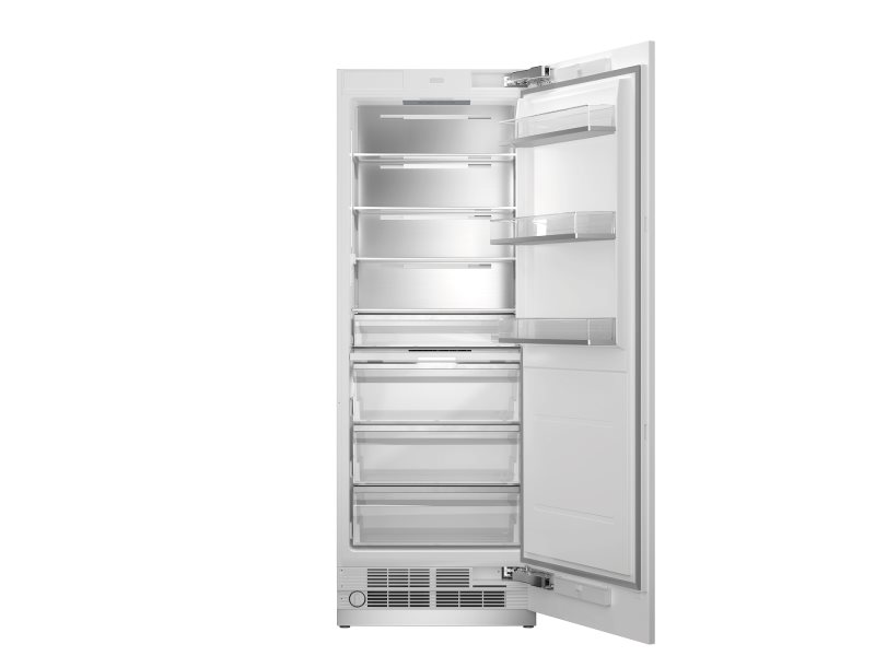 30 Built-in Refrigerator Column with internal water dispenser, panel ready reversible door | Bertazzoni - Panel Ready