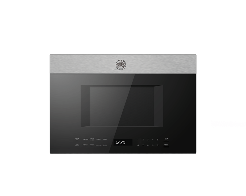 24 Over The Range Microwave Oven | Bertazzoni - Stainless Steel