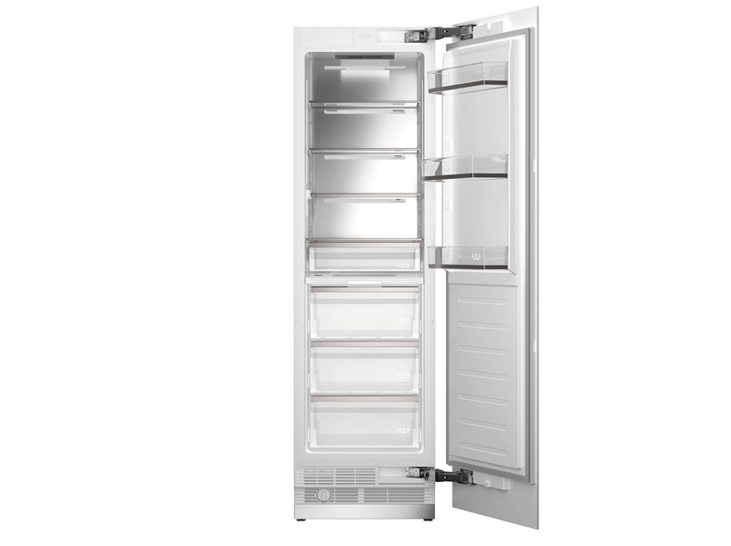 24" Built-in Refrigerator Column with Internal Water Dispenser, Reversible Door