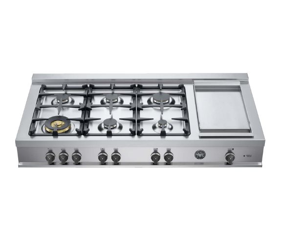 48 Rangetop 6 Burners And Griddle Bertazzoni 48 Rangetop 6 Burners And Griddle