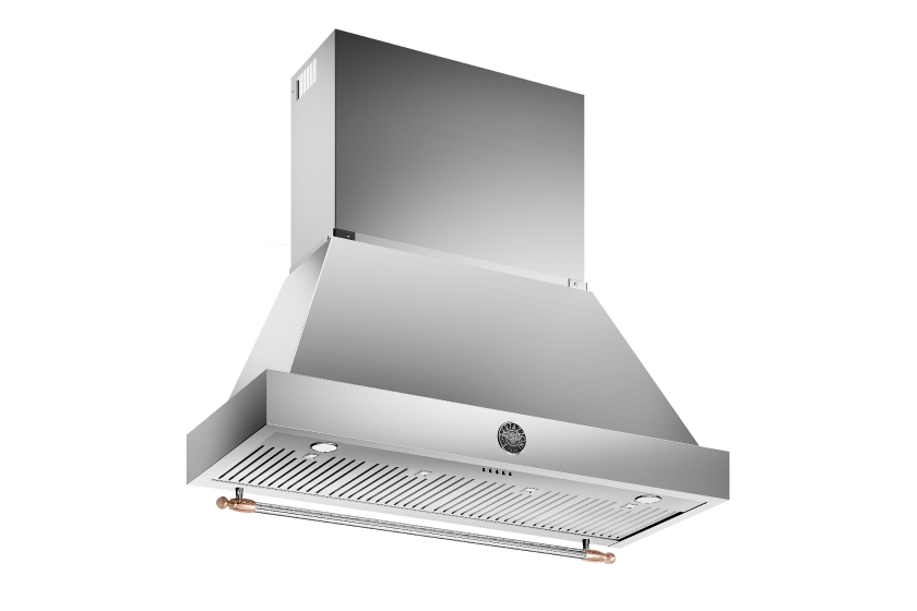 48 inch All Gas Range, 6 Brass Burner and Griddle | Bertazzoni - Stainless Steel - Copper