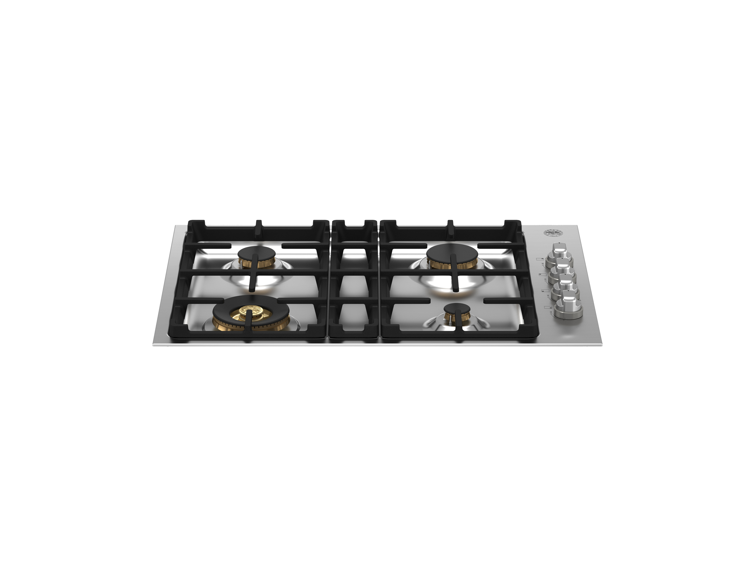 Hotpoint 75cm 5 Burner Gas on Glass Gas Hob with Vertical Flame - Black -  BuyItDirect.ie