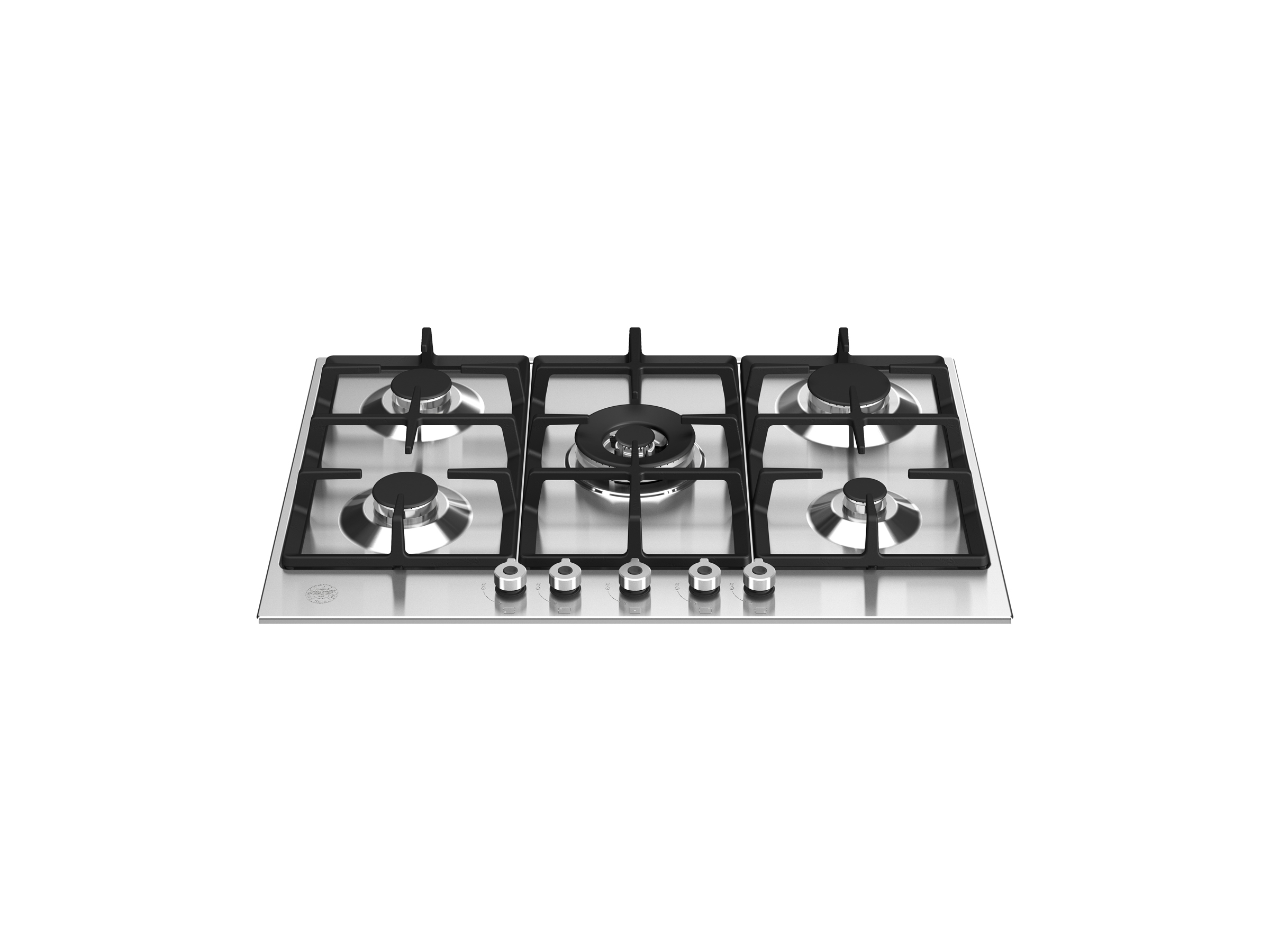 Deli-kit DK157-AA01 30 inch gas cooktop gas hob stovetop 5 Burners LPG/NG Dual Fuel 5 Sealed Burners Kitchen Tempered Glass Built-in gas hob 110V AC pulse ignition with cast iron support 