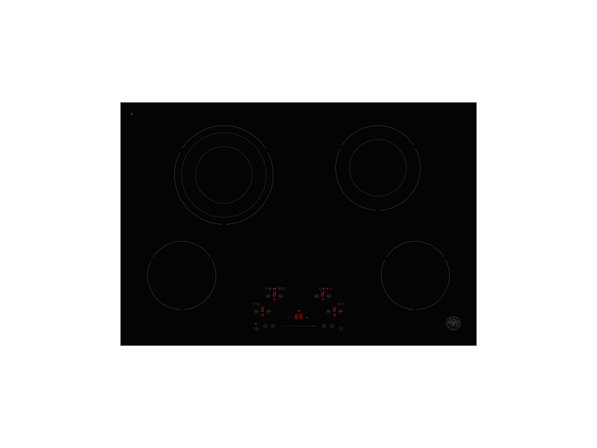 Where are Controls on a Cooktop 