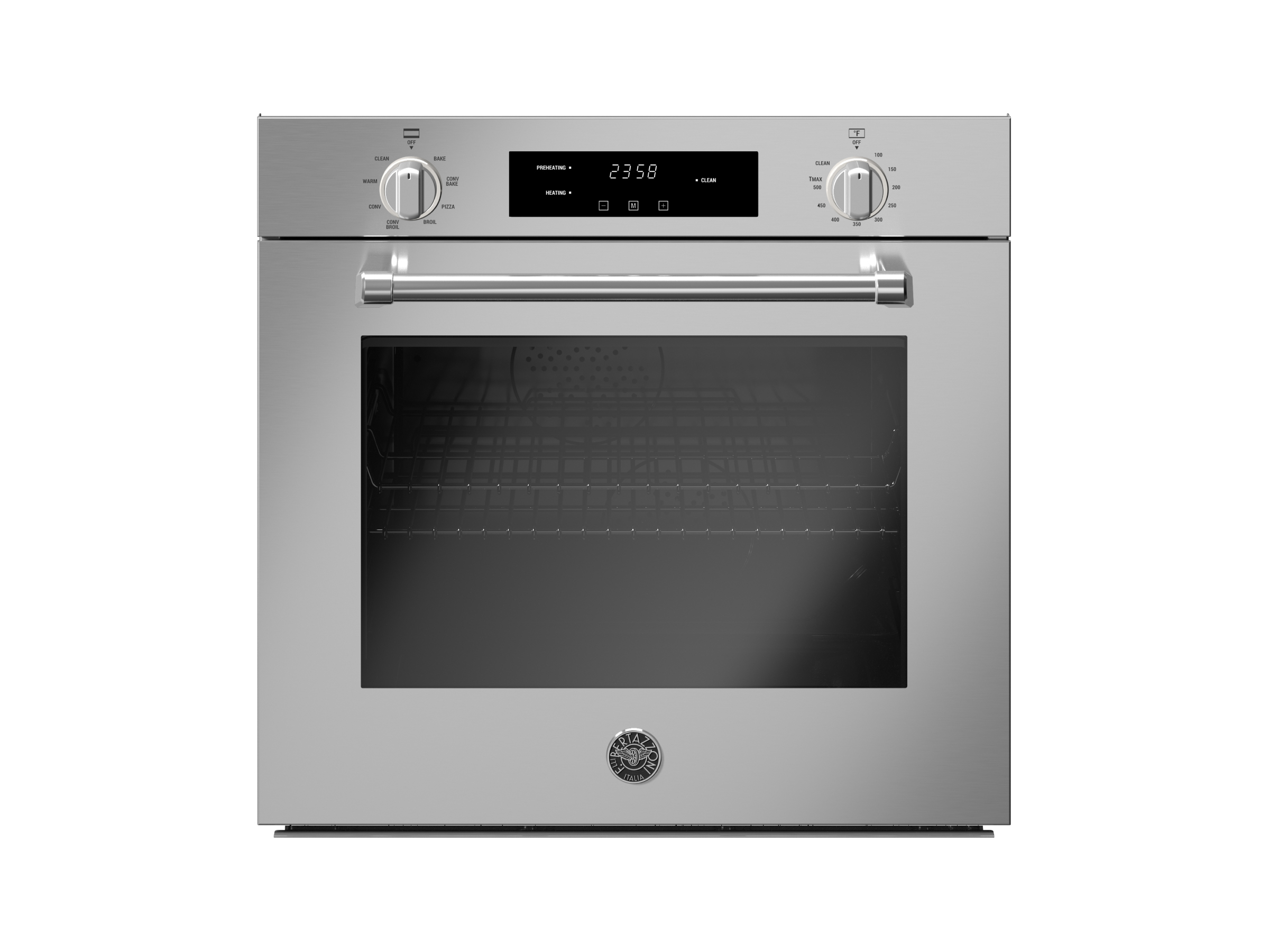 30 Double Electric Convection Oven Self-Clean | Bertazzoni