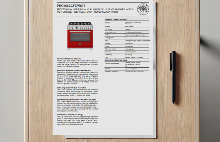 Specifications Library