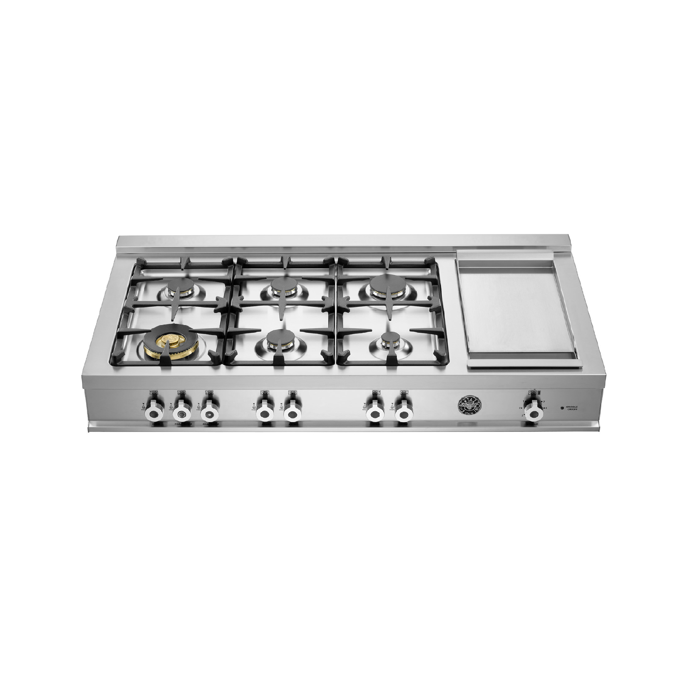 48 Rangetop 6 Burner Bertazzoni